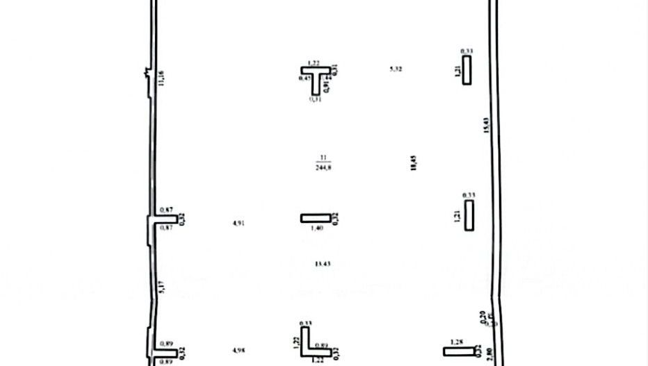 Chirie, spațiu comercial, 244,8 mp, str. Ioana Radu, Buiucani - Schiță 14