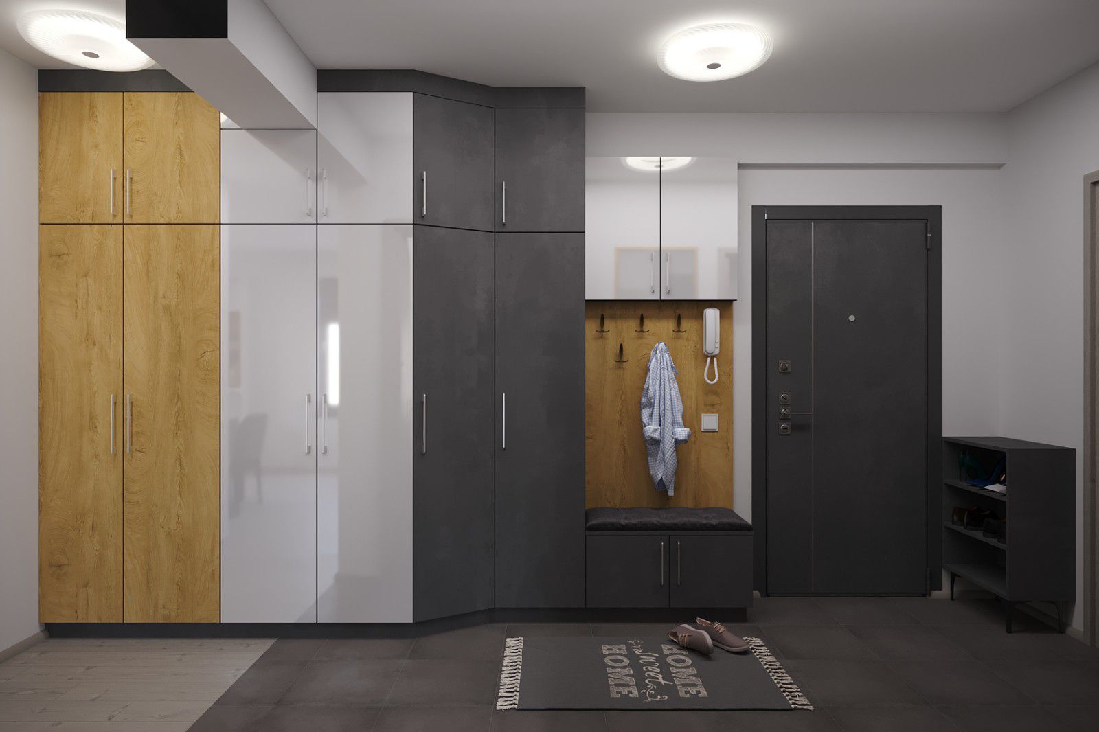 Apartament 3 camere de inchirat Rond OMV Pipera Curte proprie 45M - Poză 12