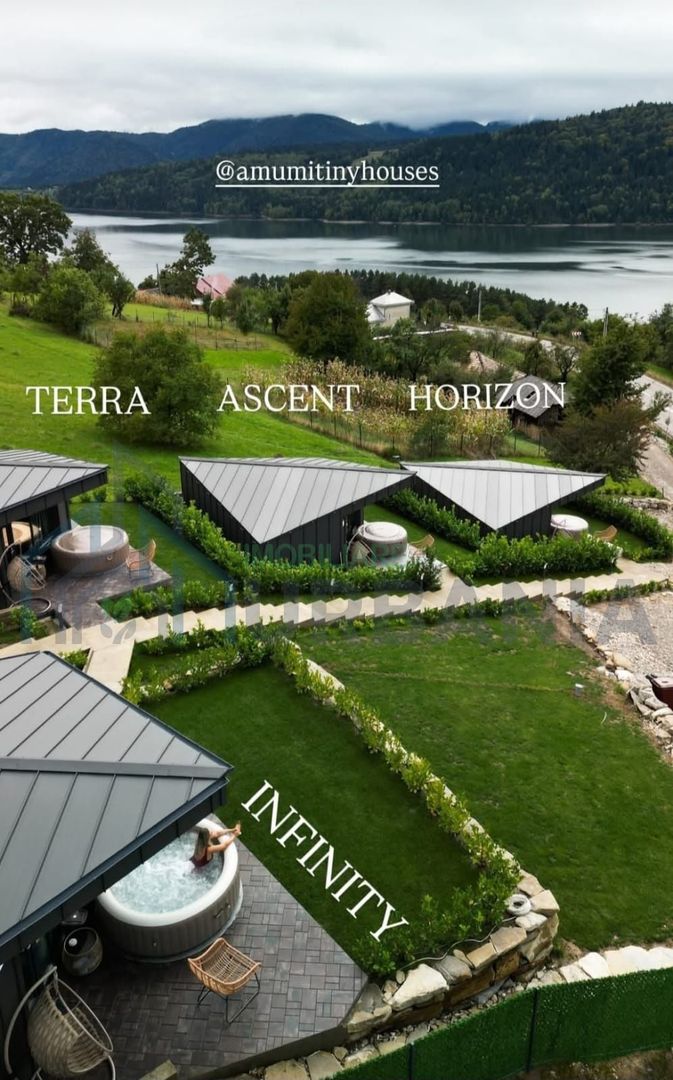 Oportunitate de investiție – Complex turistic premium Amumi Tiny Houses, Lacul Bicaz - Poză 1