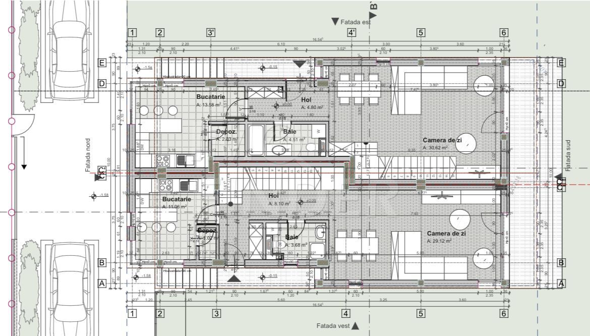 Vanzare parte de duplex 200 mp utili, teren 230 mp, Andrei Muresanu - Poză 23
