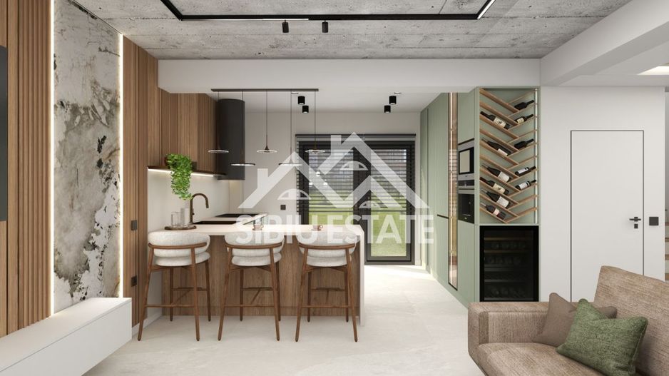 Casa 4 camere, 3 bai, garaj si curte larga, Sibiu Selimbar - Poză 15