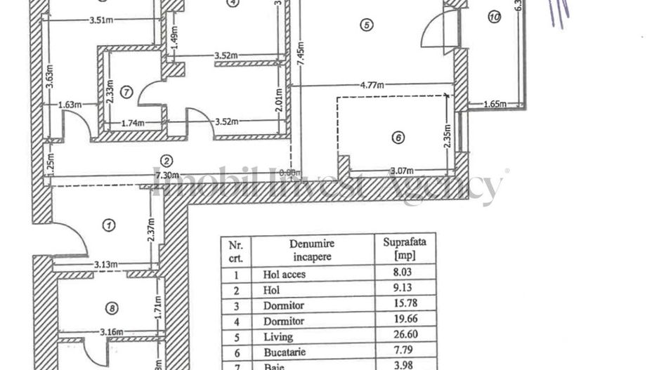 Apartament finalizat cu 3 camere Herastrau - Poză 9