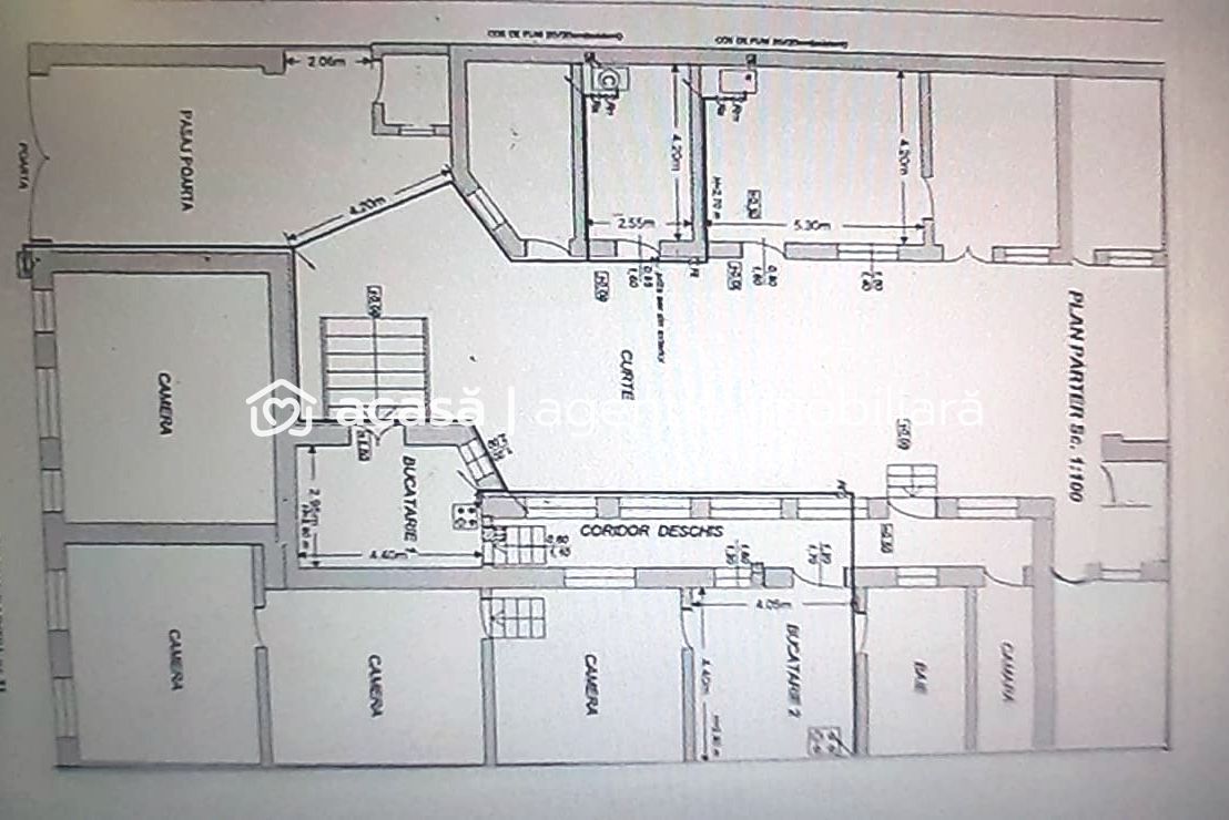 Proiect de clinică sau birouri în centru – casă cu demisol, de renovat - Poză 4