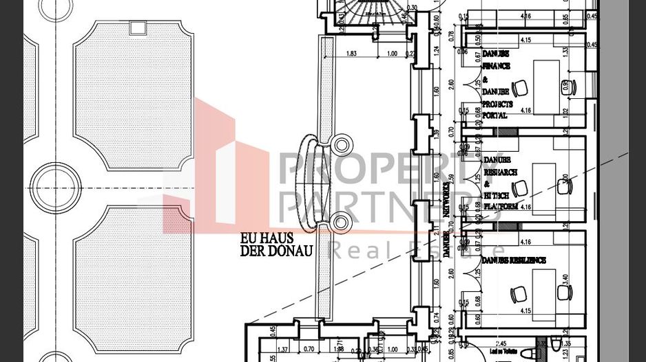 Birouri de inchiriat  200 mp în Palatul Ghica. - Schiță 13