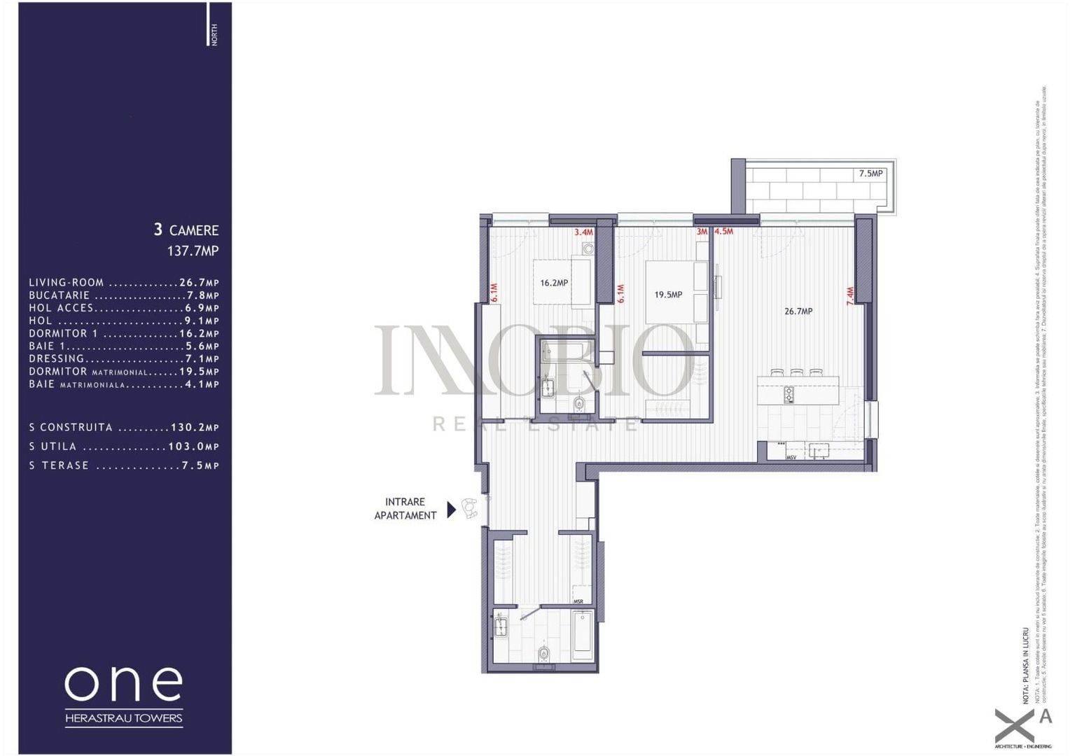 Apartament 3 Camere | One Herastrau Towers - Poză 15