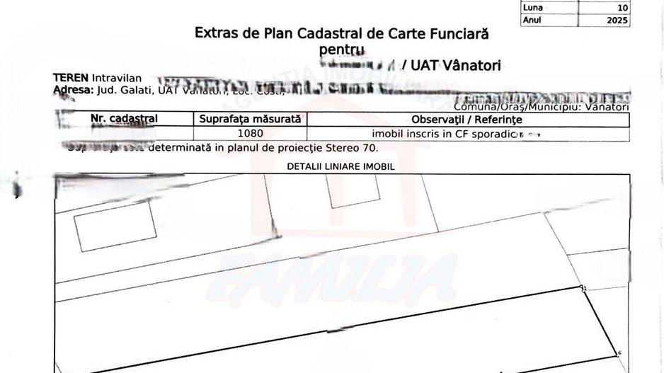55.000 euro  NEGOCIABIL  1.000 mp, teren intravilan, Sat Costi - Poză 3