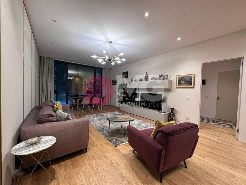 apartament de vanzare -locatie exclusivista- curte proprie- vedere parc - Poză 10