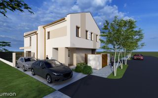 Comision 0% Duplex de vânzare  Dumbrăvița langa lac si padure 110mp utili - Poză 5