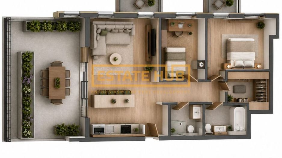 Traian 44 | Penthouse | 0% comision - Poză 2