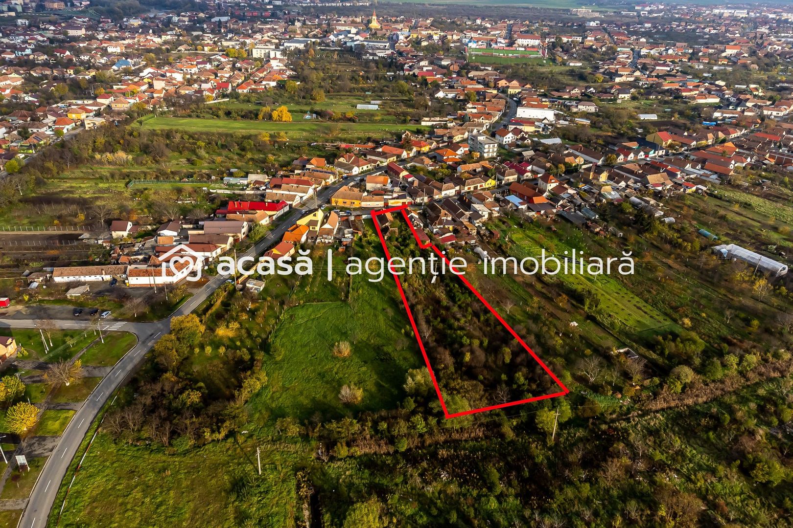 Teren 3062 mp construcție case - Aradul Nou - Poză 2