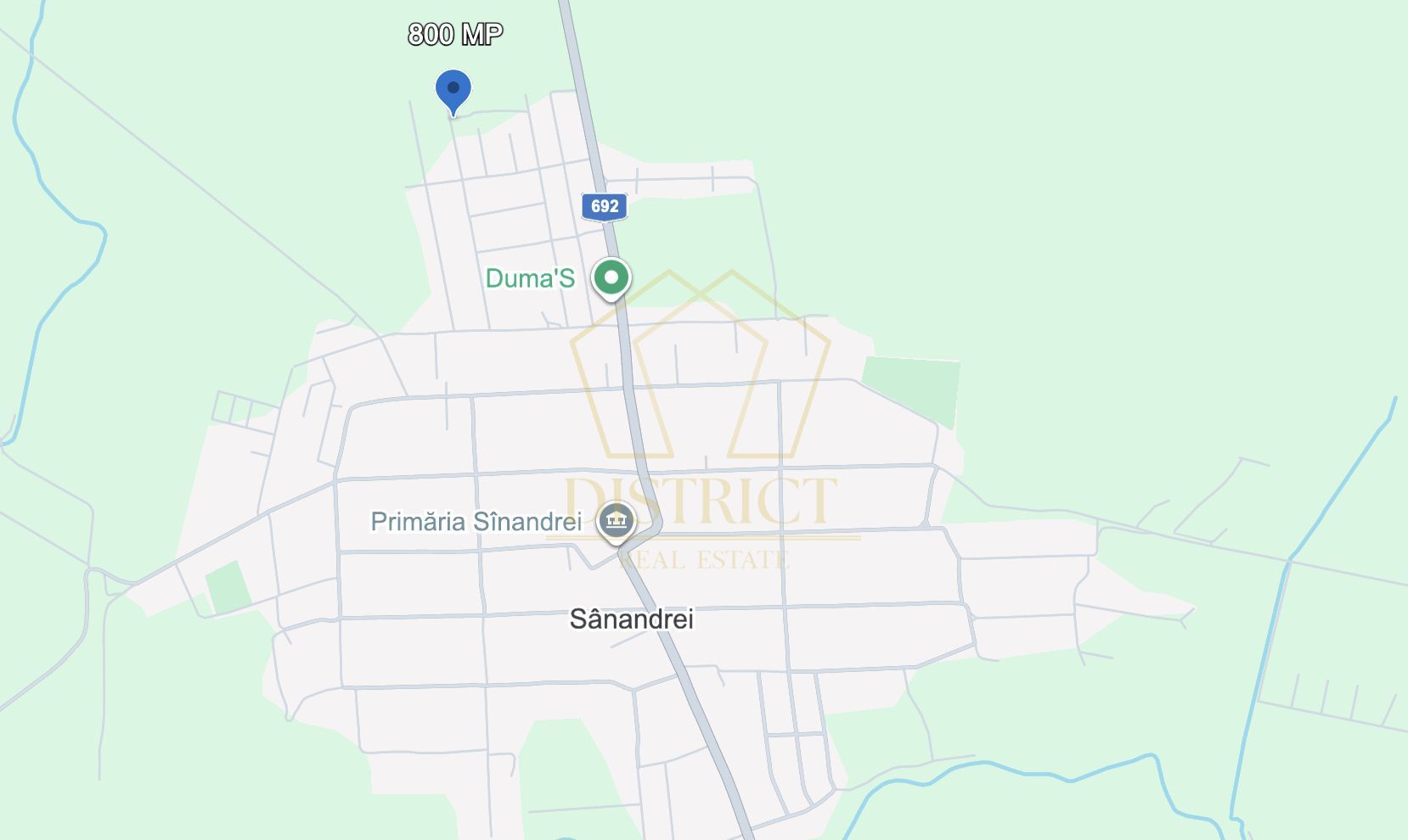 Teren intravilan 800 mp | Sanandrei - Poză 2