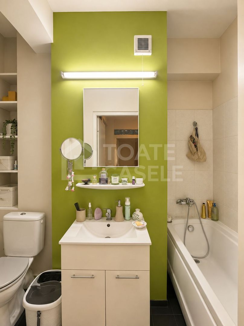 Apartament nou cu 2 camere,  decomandat, terasă, zona Kaufland- Mărăști - Poză 6