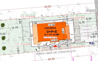 Casă individuală modernă, Floresti, zona Tauti, 146 mp utili, 619 mp teren - Schiță 24
