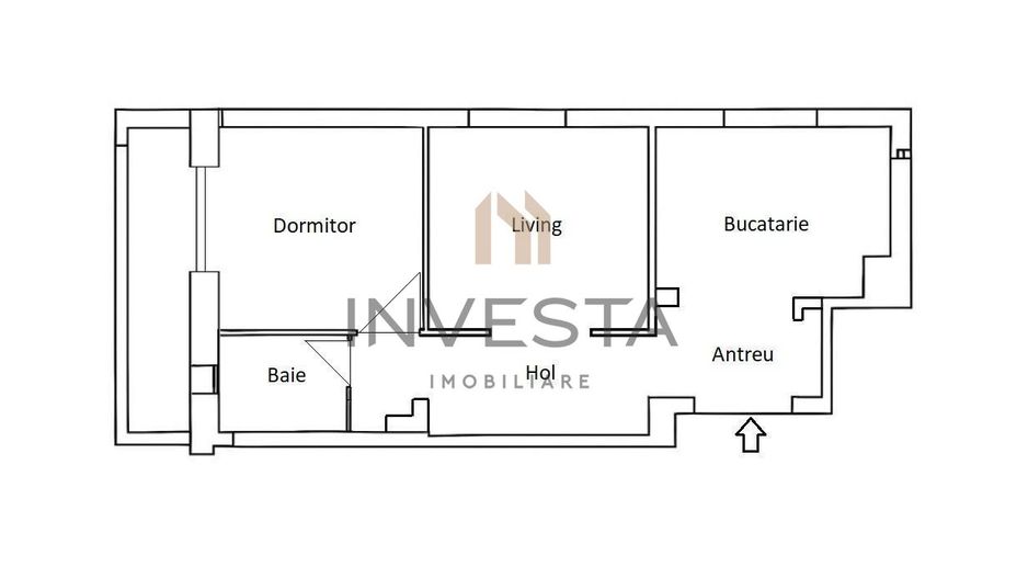 2 camere decomandate, finisaje de top, zona Gheorgheni! - Schiță 9