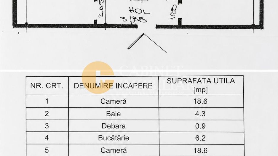 2 Camere Decomandat | Zona CUG | 55 mp | Boxă Depozitare - Poză 6