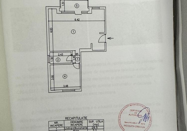 Apartament 2 camere | Zona Academia Militară Ferdinand I - Poză 8