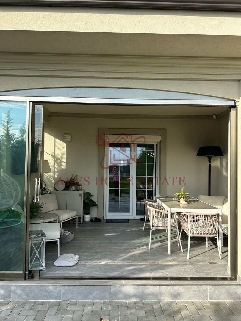 Casa in stil mediteranean, ultrafinisată 5 camere, 3 bai + curte. - Poză 19