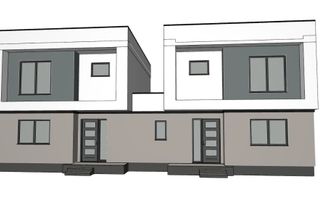 1/2 Duplex Sacalaz P+E,4Camere,2 Bai,Proiect Modern - Poză 1