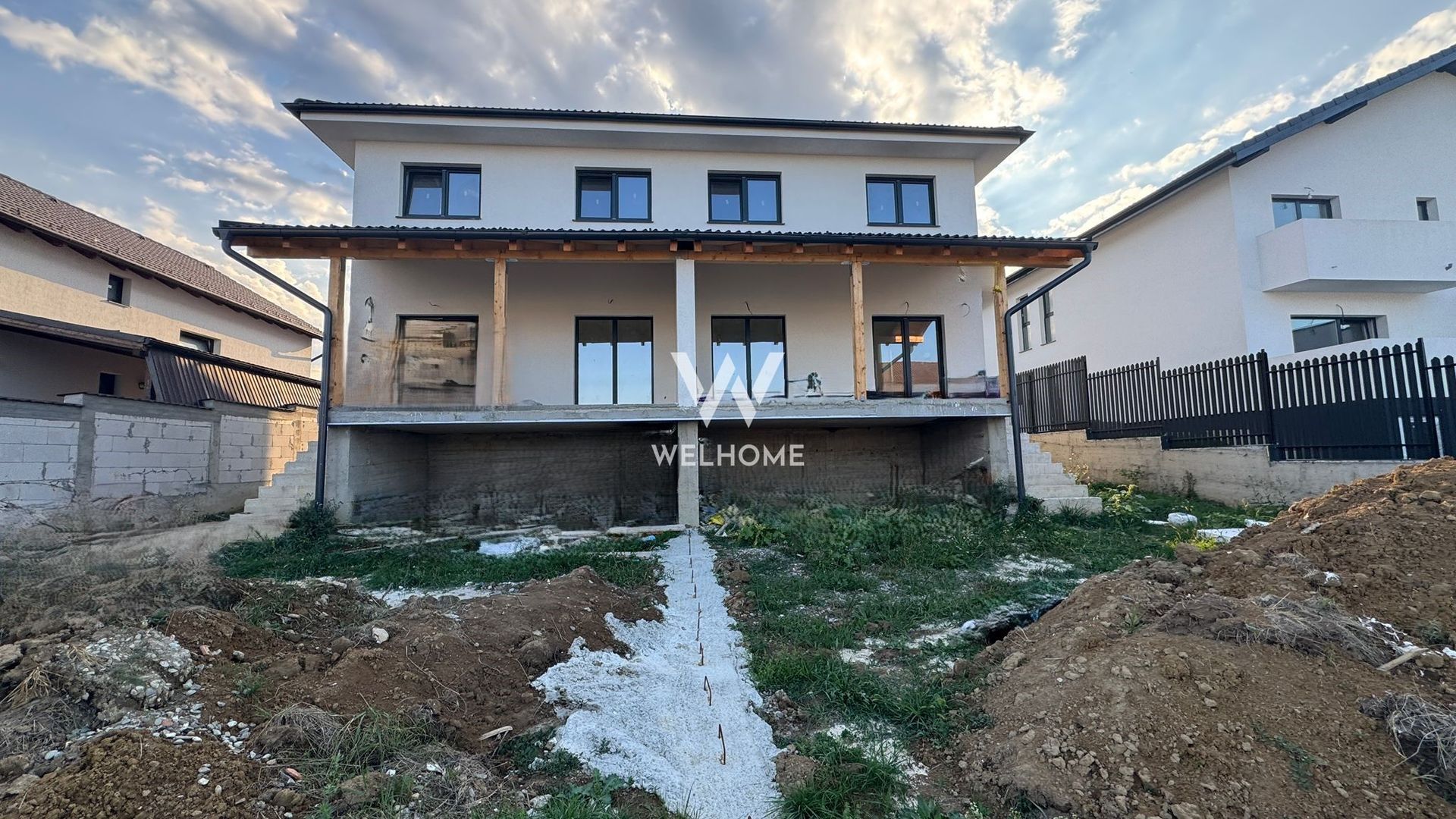 Duplex modern si calitativ cu curte generoasa - Cisnadie - Sibiu - Poză 5
