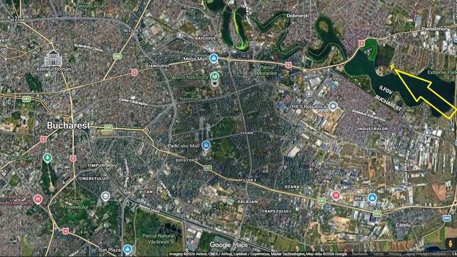 Teren Lacul Pantelimon 784mp deschidere 53m -10minute de cartier Titan - Poză 2