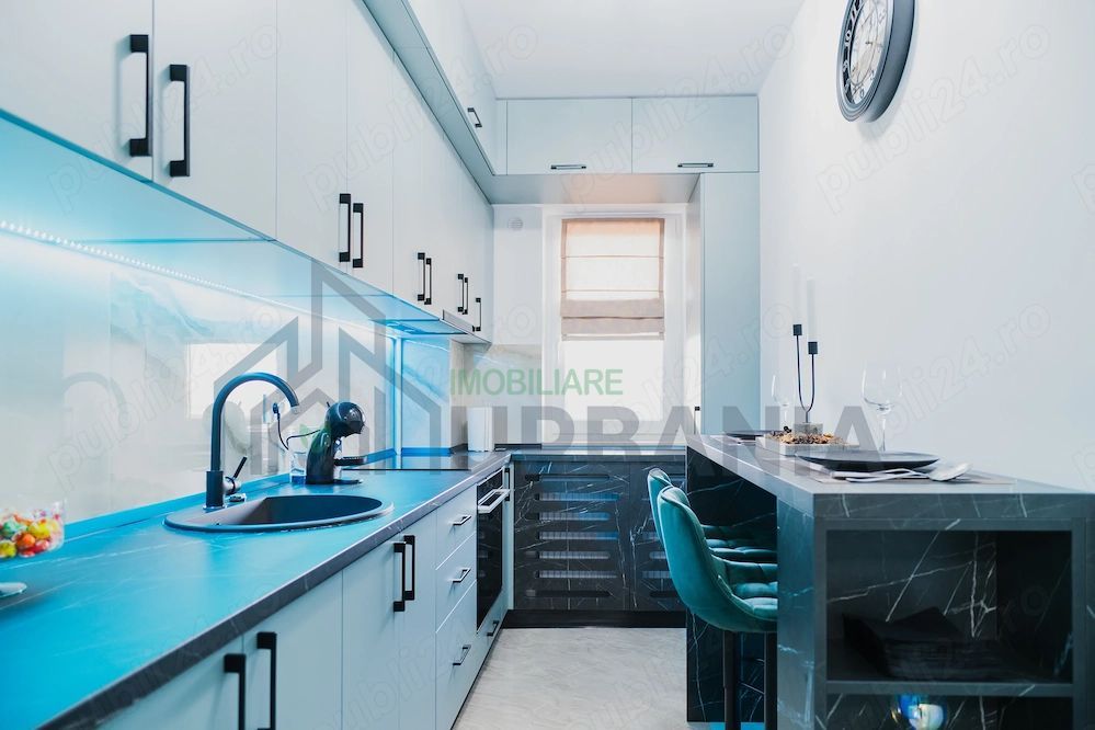 Apartament 1 cameră, 40 mp, mobilat modern, loc de parcare inclus - Valea Lupului, Iași - Poză 4