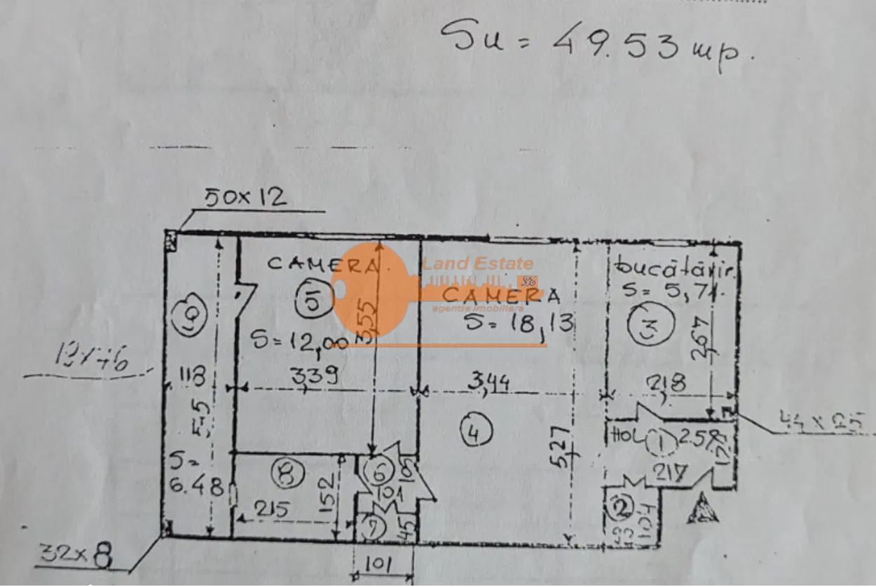 Apartament complet recondiționat și utilat – Dristor / Camil Ressu - Schiță 9