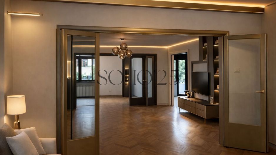 Apartament 5 camere | Piața Amzei | Imobil interbelic | Renovat - Poză 2