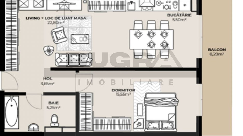 Apartament 2 camere, bloc nou, semifinisat, zona Kaufland - Poză 1