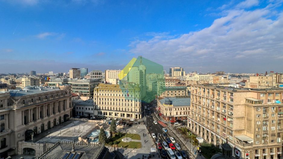 Studio 2 niveluri, terasă 11 mp, vedere spectaculoasă-Calea Victoriei - Poză 20