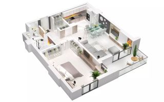 Apartament cu 2 camere | Noua | 68 mp Utili - Poză 4