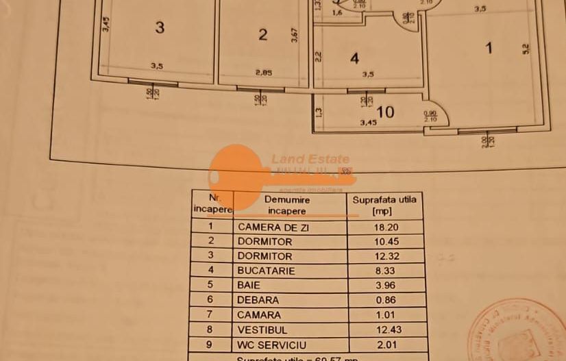 Apartament cu 3 camere Rahova-Centrala Proprie - Poză 21
