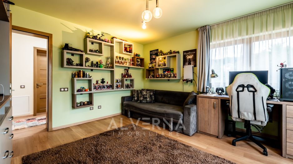 Casa individuala 268mp | 4 dormitoare + studio | 1100mp teren | Faget - Poză 21