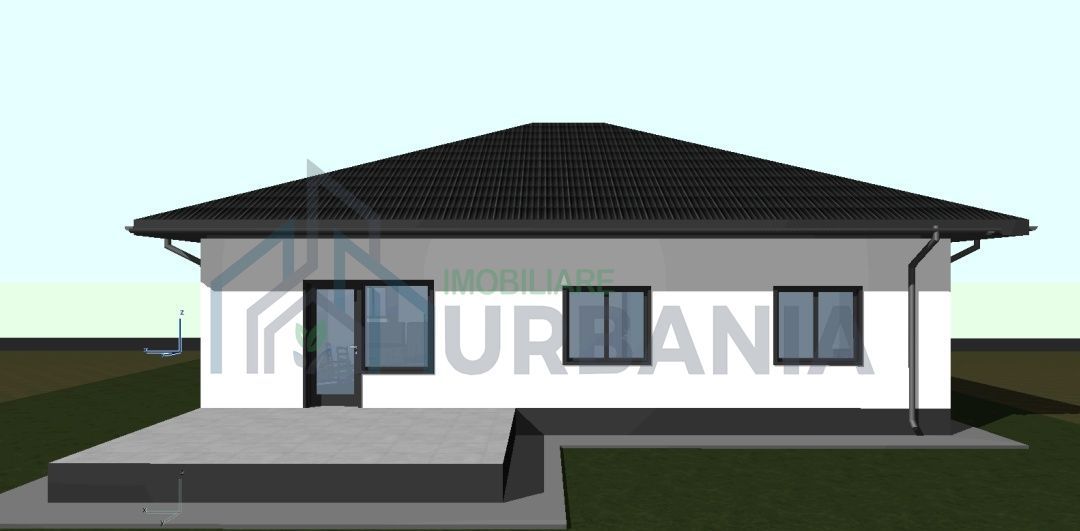 Casă de vânzare în Dancu – 3 dormitoare, 2 băi, living open space - Poză 4