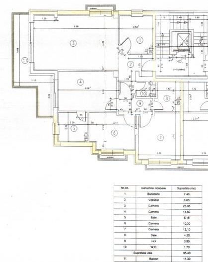 Ap mobilat, 4 camere, 3 băi vedere Herăstrău parcare subterană - Poză 16