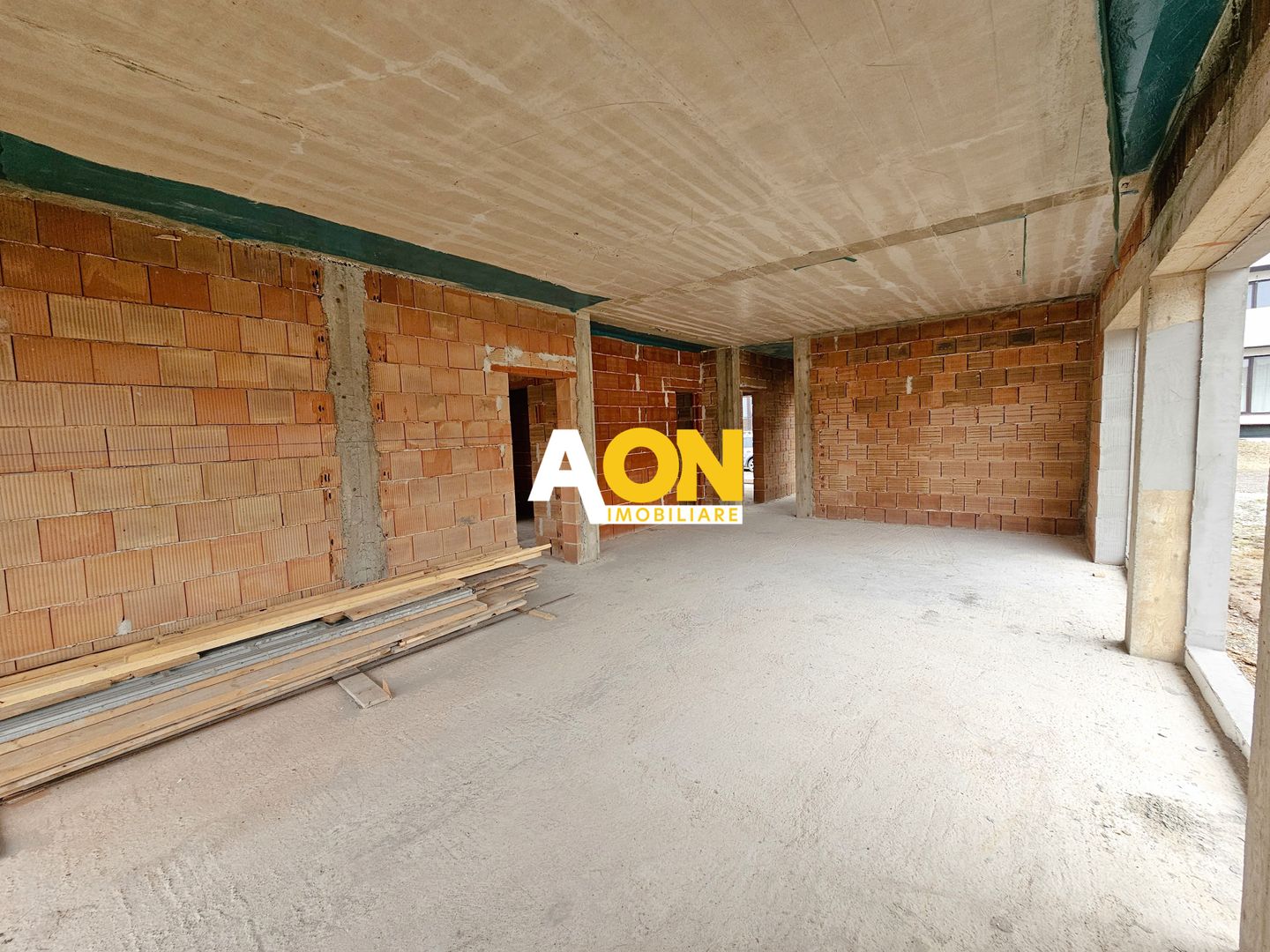 Casa nouă 123 mp utili, semifinisată, 535 mp teren, pod mansardabil - Poză 3