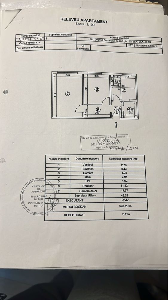 Apartament 2 camere decomandat- Drumul Gazarului,  Berceni - Poză 7