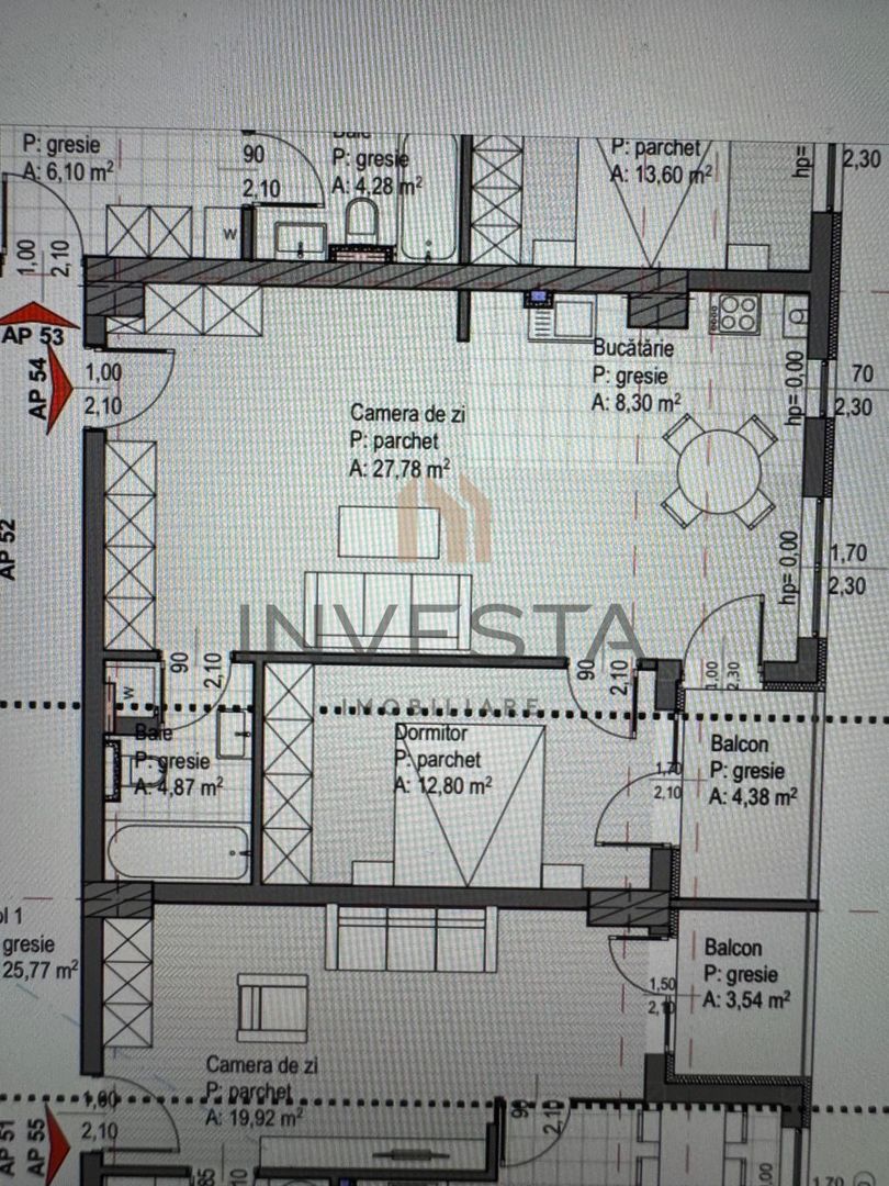 Apartament finisat! Cu extras CF! La intrare in Baza Sportiva! - Poză 8