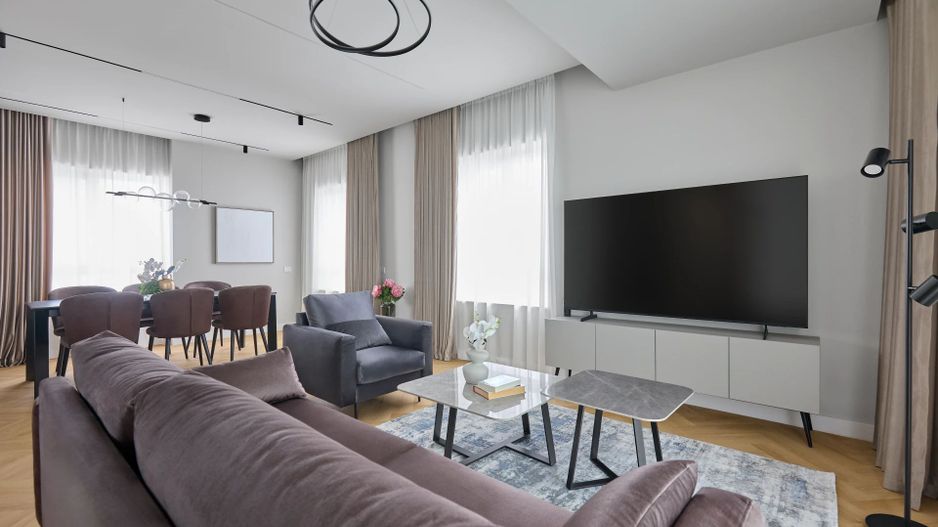 Penthouse modern I Terasă panoramică de 148 mp I 4 camere - Poză 3