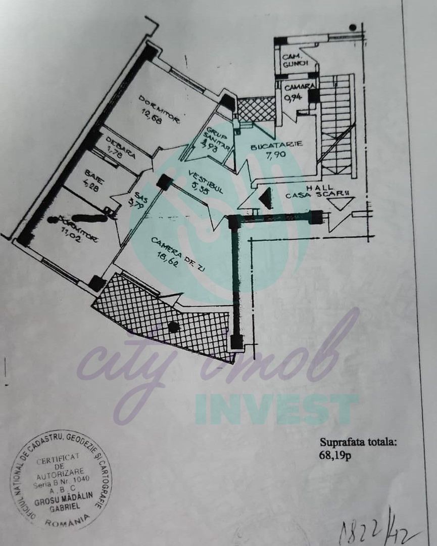 3 camere decomandat | bloc reabilitat | Mosilor - Poză 12