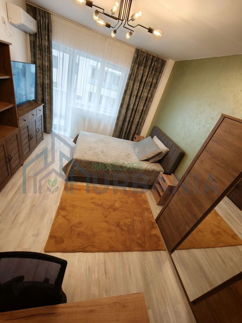 Apartament 1 cameră, Podul Roș, mobilat și utilat complet - Poză 1