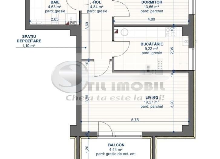BLOC NOU! APARTAMENTE CAPAT CUG 150 m DE STATIA DE TRAMVAI - Poză 9