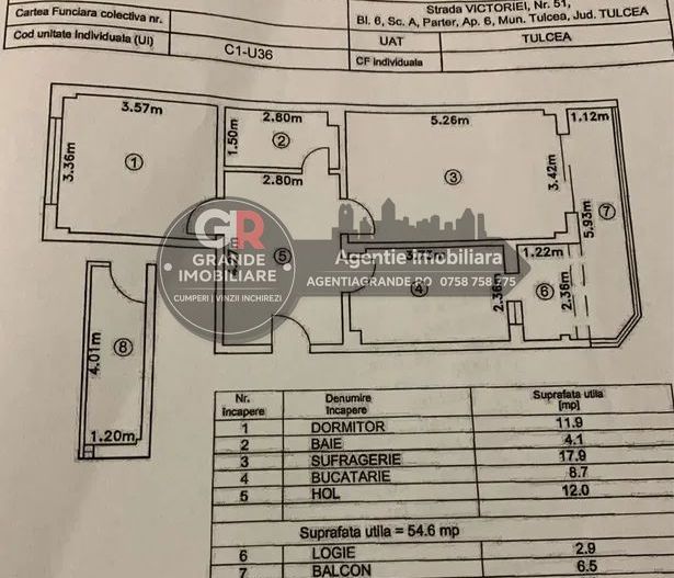 Str Victoriei - Apartament 2 cam decomandat Central - Poză 10