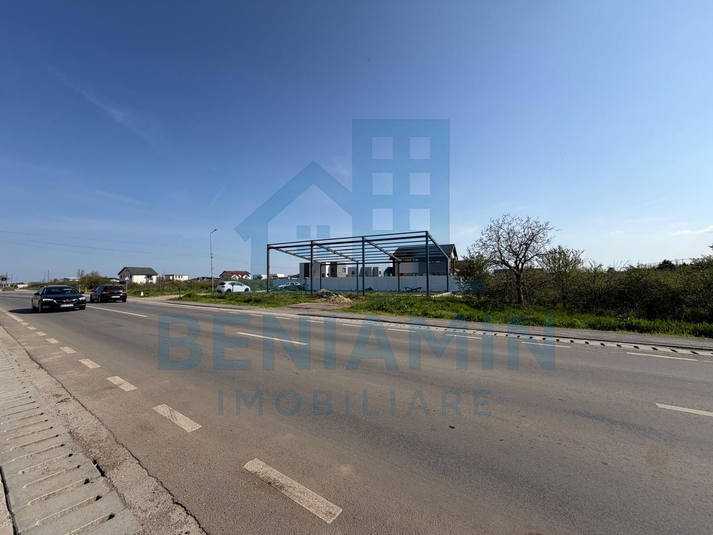 500mp Teren+Schelet Hala Autorizatie Strada Aeroportului Carcea - Poză 1