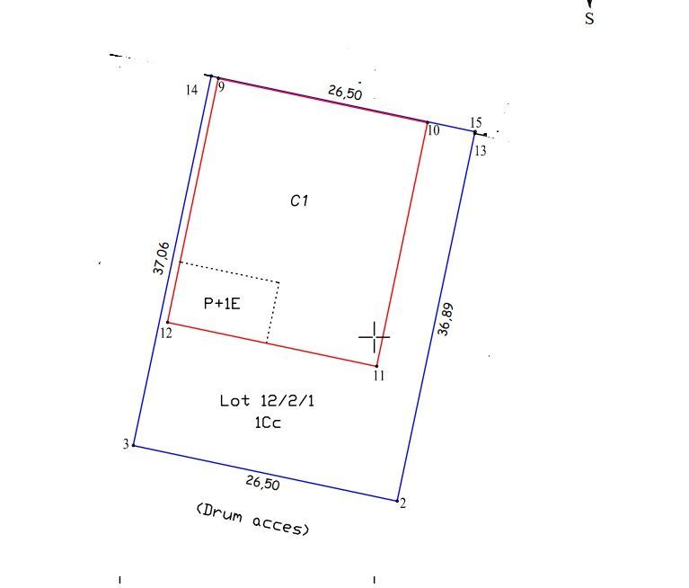 CENTURA - Rudeni | HALA 510 mp| Birouri 60mp | Parc Industrial nou - Schiță 2
