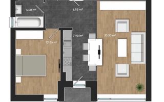 2 Camere Premium | Bragadiru | Spazio Residence | Loc de parcare - Poză 8