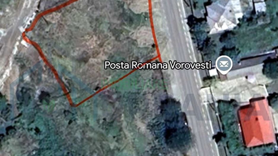 Teren în Vorovesti, cu autorizație de construire duplex și toate utilitățile - Poză 2