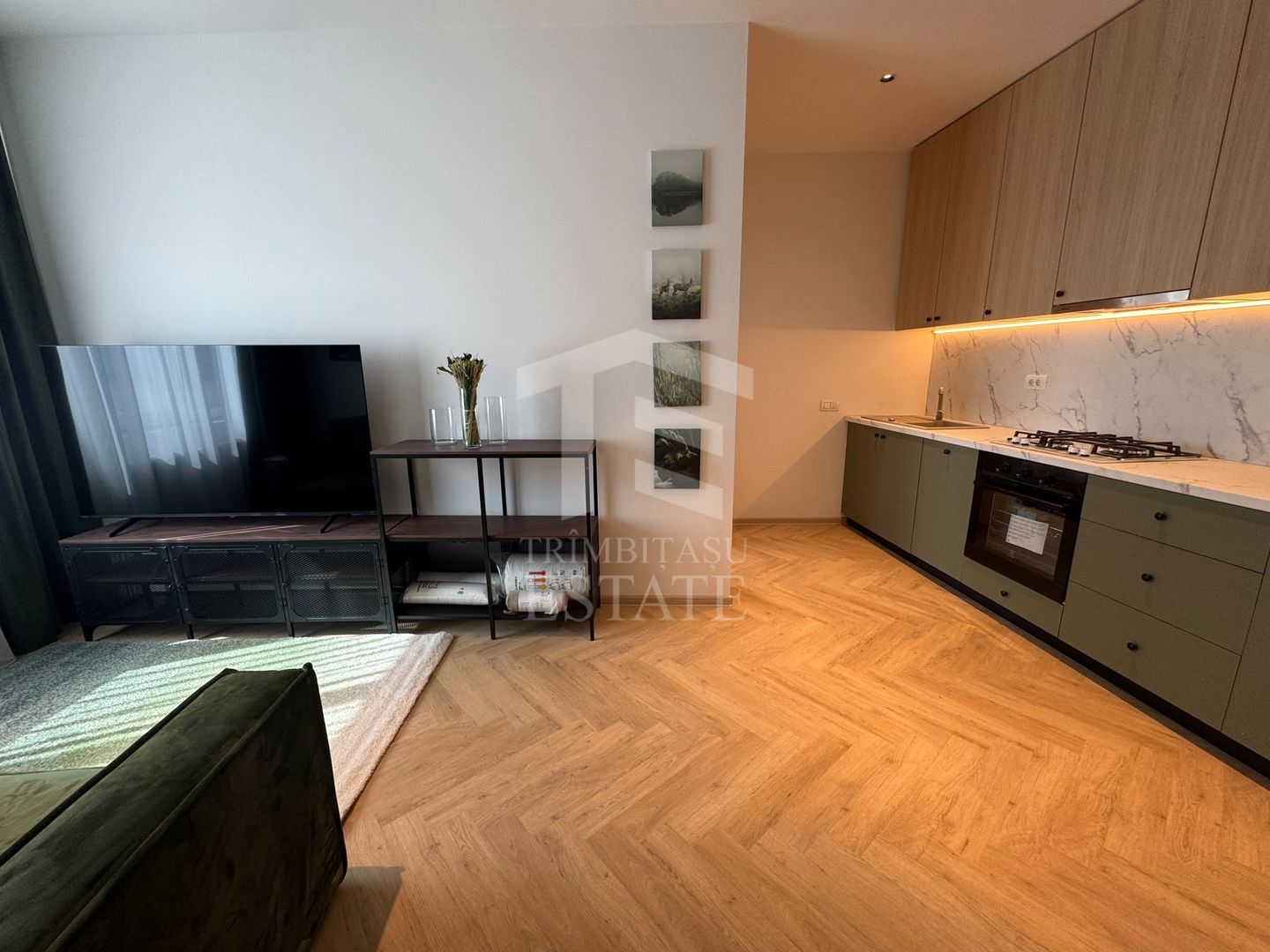Voluntari - Craiovei 2 Camere Lux 1/1 36 mp Bloc 2025 Prima Inchiriere - Poză 2