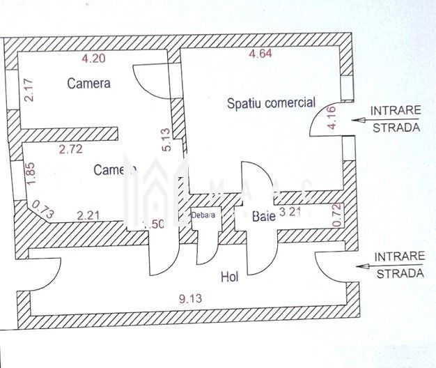 Spatiu comercial I 2 camere I Parter I Bulevardul Victoriei - Poză 1