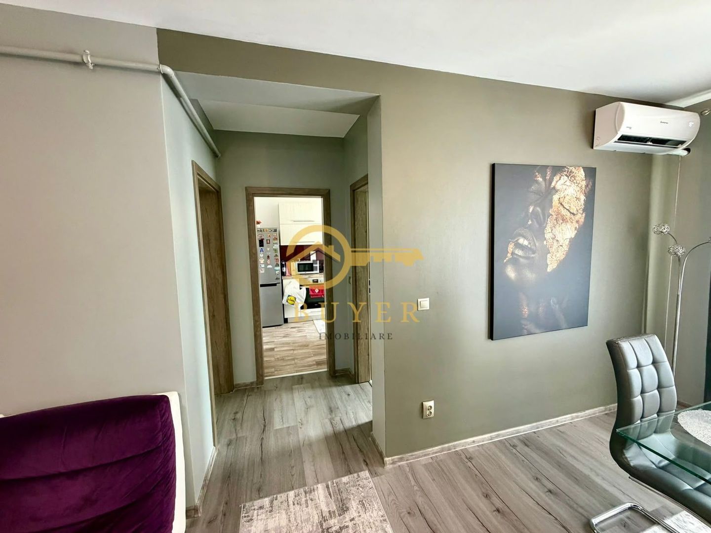Apartament cu 2 cam, complet mobilat si utilat- Balcon si camara - Poză 5
