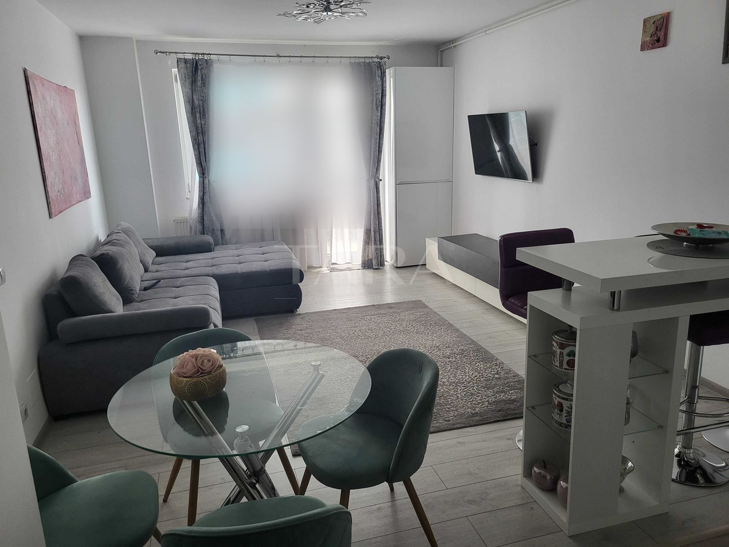 Apartament 2 camere lângă Vivo, complet mobilat și utilat. - Poză 1